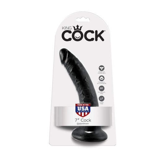 Dildo-cock 7 inch black